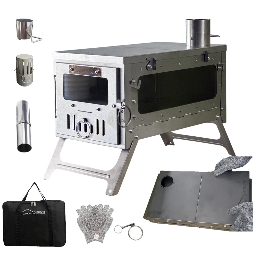 Outdoor Camping Usa - Kompor Tenda Titanium TSG Lipat untuk