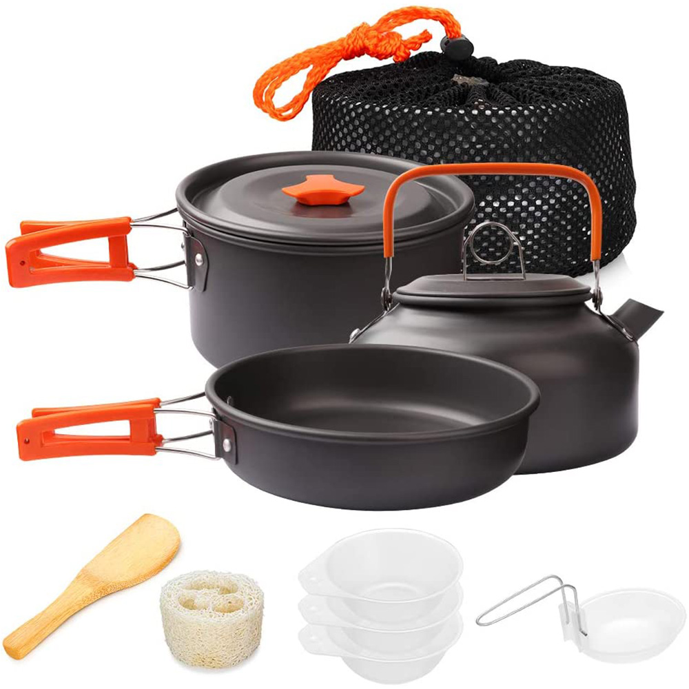 Outdoor Camping Dining Set - 1 Buah/1Set Peralatan Masak Berkemah Set