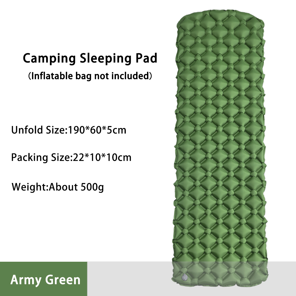 Outdoor Camping Rugs - Kasur Tiup untuk Berkemah di Tenda,