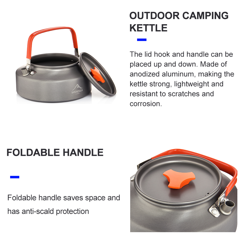 Villiea 1, 1L 2 L1, 5L Ketel A - Outdoor Camping Dining Set ulasan dan harga