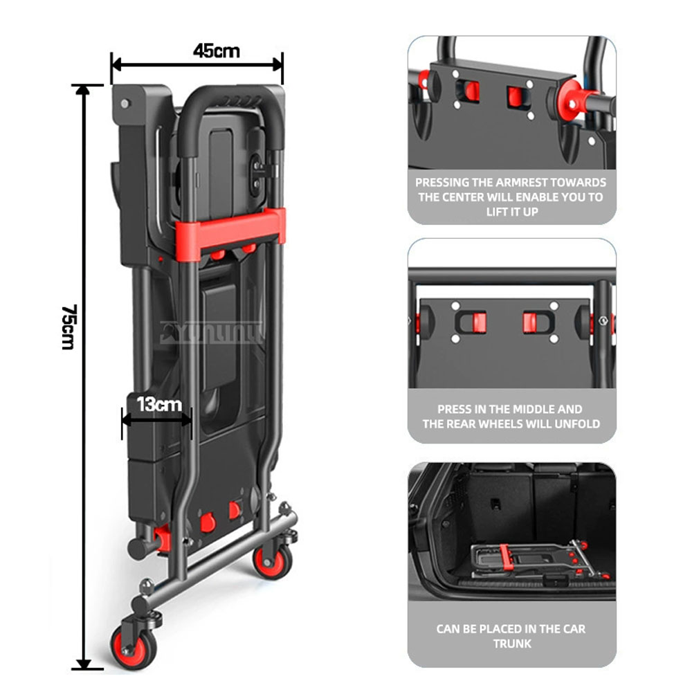 Troli Lipat Multifungsi untuk  - Outdoor Camping Trolley ulasan dan harga
