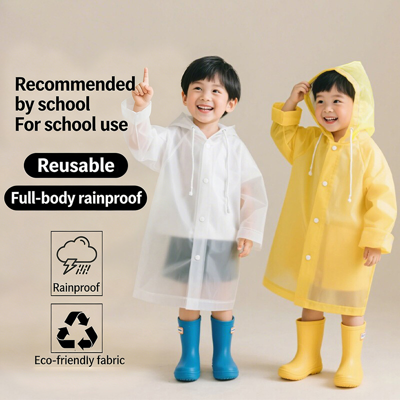 Jas Hujan Sekali Pakai untuk A - Camping Rain Poncho ulasan dan harga