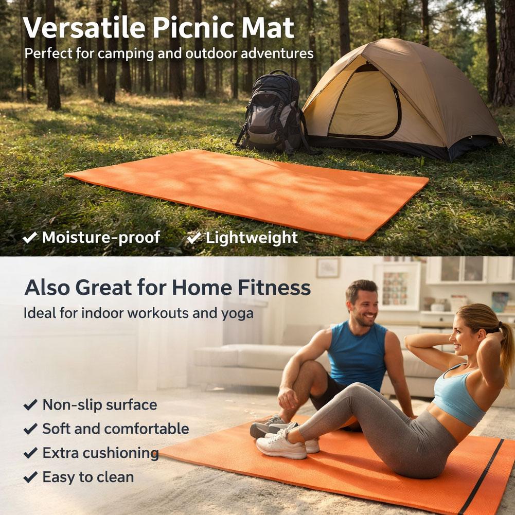 Mat Yoga EVA Anti-Selip, Ringa - Outdoor Camping Rugs ulasan dan harga