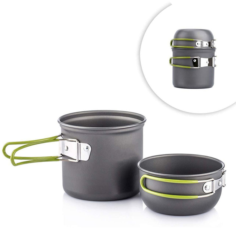 Peralatan makan berkemah, Ultr - Outdoor Camping Dining Set ulasan dan harga