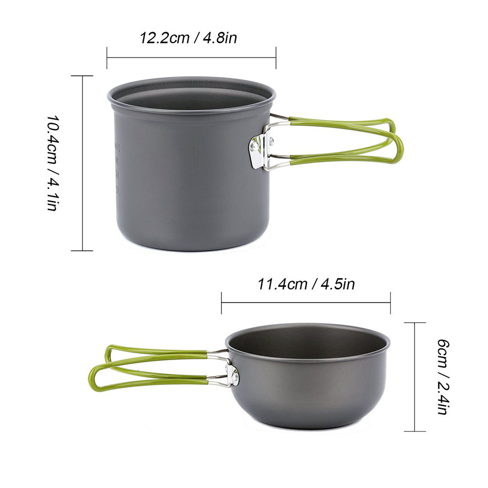 Peralatan makan berkemah, Ultr - Outdoor Camping Dining Set ulasan dan harga