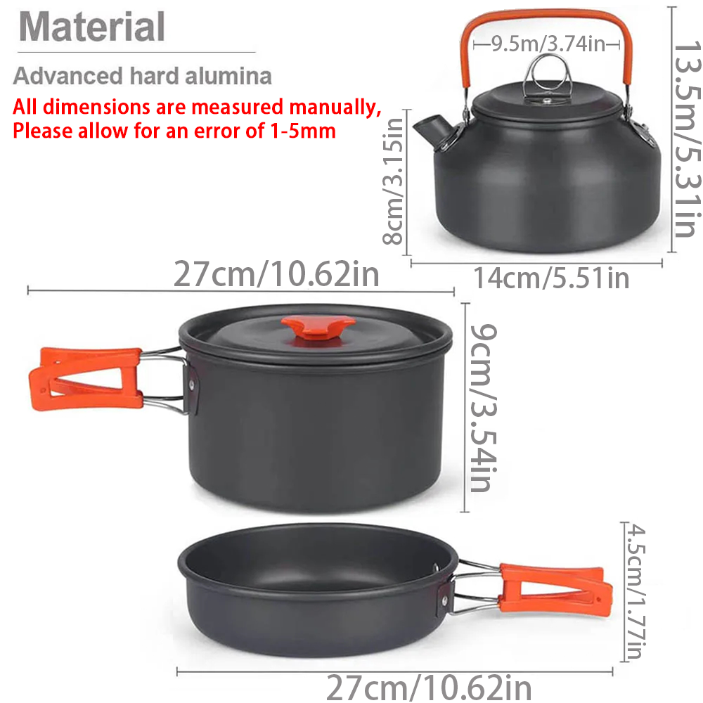 1 Buah/1Set Peralatan Masak Be - Outdoor Camping Dining Set ulasan dan harga