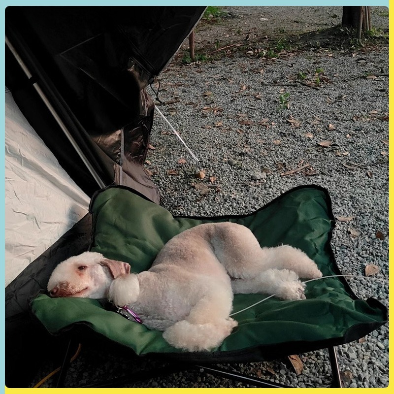 Tempat Tidur Hewan Peliharaan  - Outdoor Camping Dog Bed ulasan dan harga