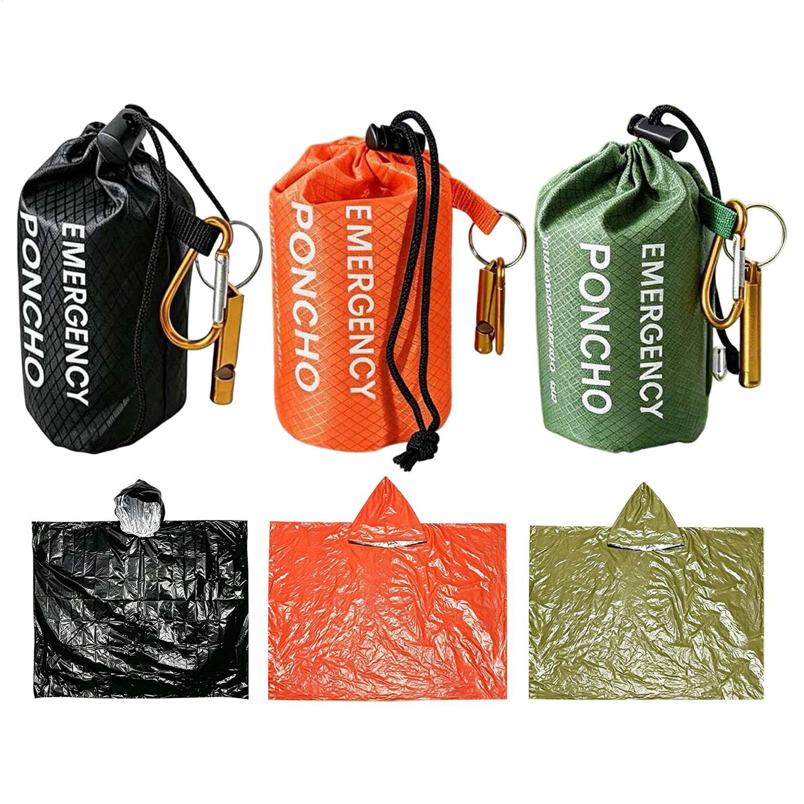 3 buah ponco tahan air untuk k - Camping Rain Poncho ulasan dan harga