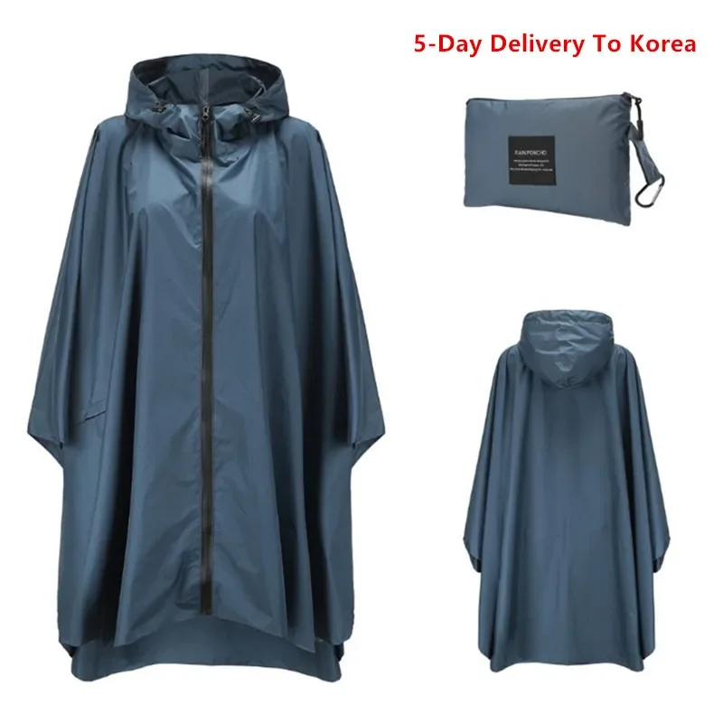 Jas hujan sepeda motor nilon p - Camping Rain Poncho ulasan dan harga