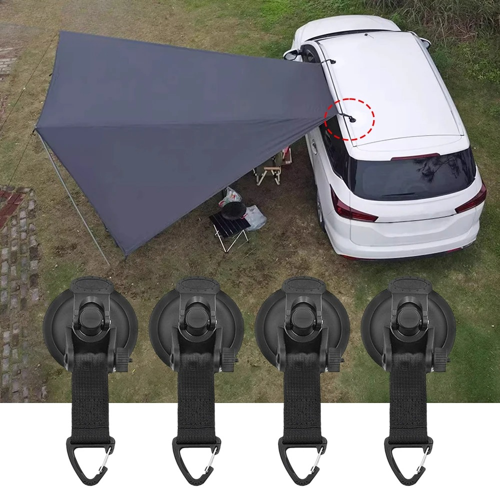 2/4pcs Pengikat Tenda Mobil de - Outdoor Camping Van Tent ulasan dan harga